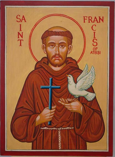 St Francis Of Assisi Orthodox Icon Blessedmart