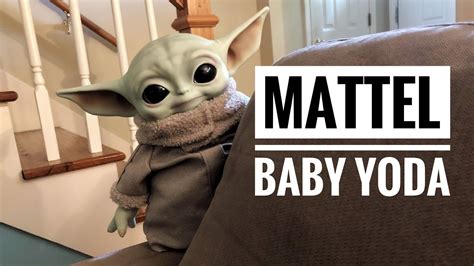Mattel Baby Yoda Aka The Child Unboxing And Review Youtube