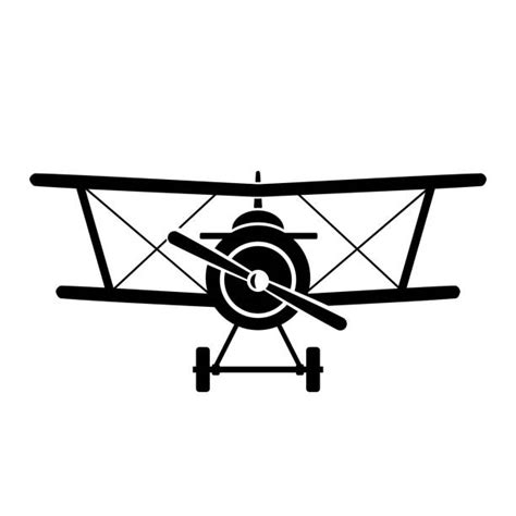 2600 Vintage Plane Silhouette Stock Photos Pictures And Royalty Free