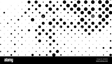 Halftone Random Circles Random Dots Pattern Texture Background