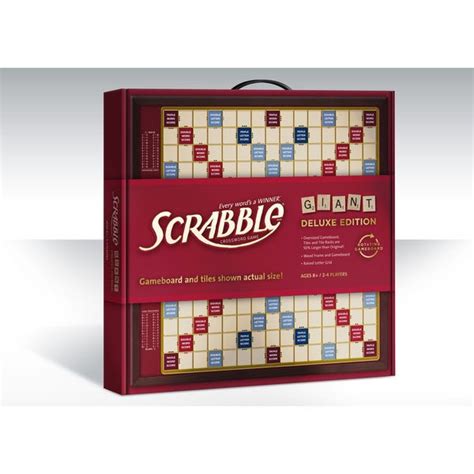 Scrabble Deluxe Giant Edition Across The Board Game Cafe