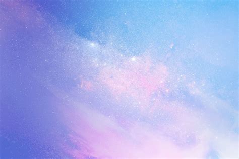 Pastel Galaxy Patterned Background Illustration Premium Image By
