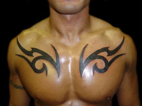 Intriguing Chest Tattoos For Men Tribal Tattoos For Men Tribal