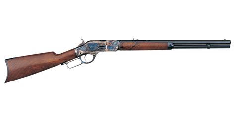 Uberti 1873 45 Colt Short Rifle With Case Hardened Frame And Walnut