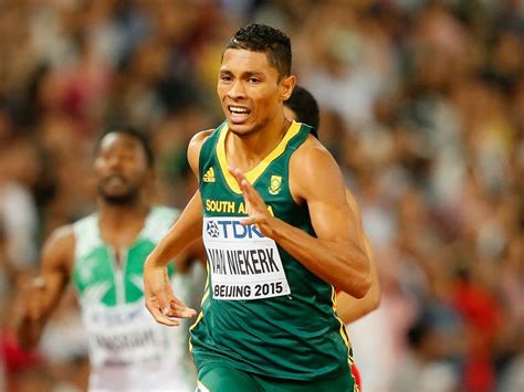 Van Niekerk Stretchered Away After Winning 400m Gold At World Championships Athletics Cycling