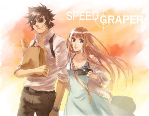 Tennouzu Kagura And Saiga Tatsumi Speed Grapher Drawn By Kunimotoori