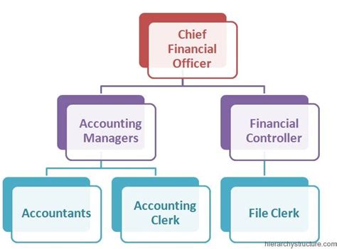 Hierarchy Of Accounting Jobs Accounting Jobs Accounting Best