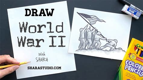 How To Draw A World War 2 Image Youtube