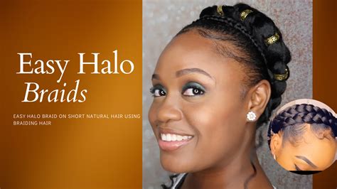 Two Quick And Simple Halo Braid Hairstyle Tutorial You Can Easily Re Create ⋆ African American