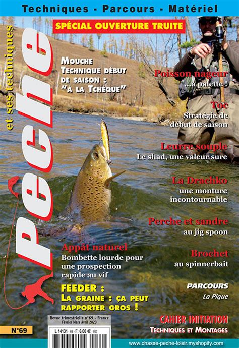 Pêche et ses Techniques Février Mars Avril No Download PDF magazines French