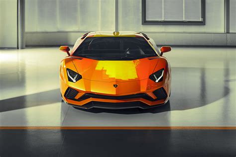 2019 Lamborghini Aventador S Front View Wallpaperhd Cars Wallpapers4k