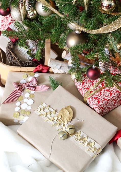 Christmas T Wrapping Ideas With Ribbon Fynes Designs