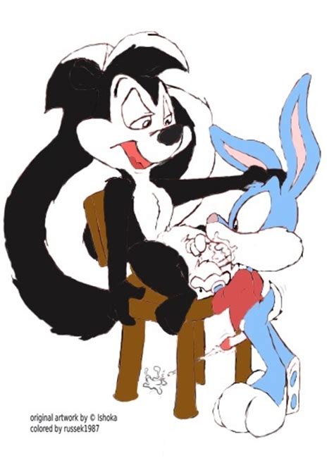 Rule 34 Balls Buster Bunny Clothed Clothing Cum Cum In