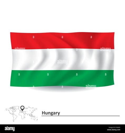 Flag Of Hungary Vector Illustration Stock Vector Image And Art Alamy