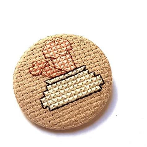 Bag Of Dicks Pin Adult Badge Cross Stitch Accessory Gag