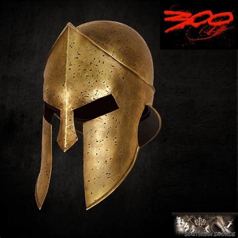 300 Spartan Helm Official Movie Replica