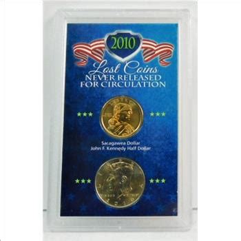 Lost Coins Never Released For Circulation Sacagawea Dollar Coin Kennedy Half