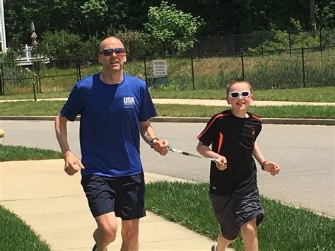 Father Shares His Love For Running With Year Old Son U S