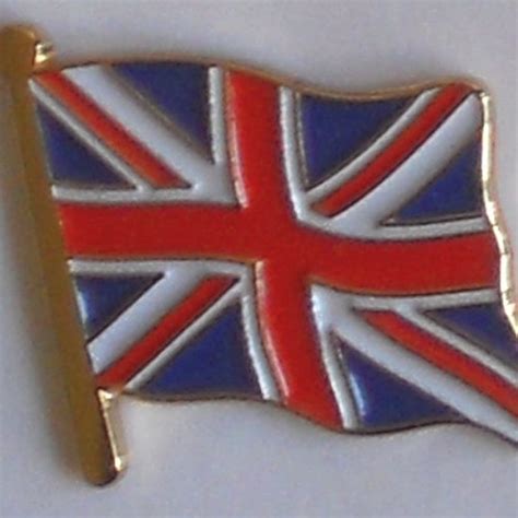 Great Britain Union Jack Country Flag Enamel Pin Badge Etsy