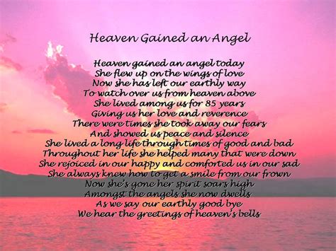 Heaven Gained Another Angel Quote Heaven Has Another Angel Quotes