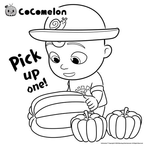 Cocomelon Coloring Pages Yoyo Yoyo Coloring Page At