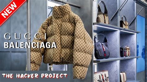 In Store New Gucci X Balenciaga ‘the Hacker Project Collection Youtube