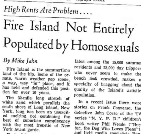 The Very Gay History Of Fire Island The Bowery Boys New York City History