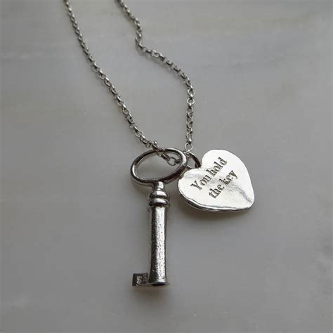 Key To My Heart Necklace By Gracie Collins