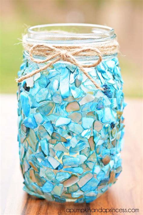 20 Cute Diy Home Decor Ideas With Colored Glass And Sea Glass Architecture And Design