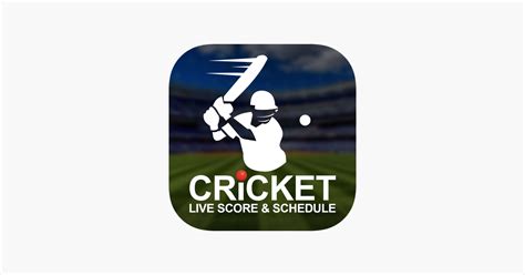 ‎cricket Live Score And Schedule On The App Store