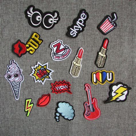 1pcs Sell Multiple Style Select Hot Melt Adhesive Applique Embroidery
