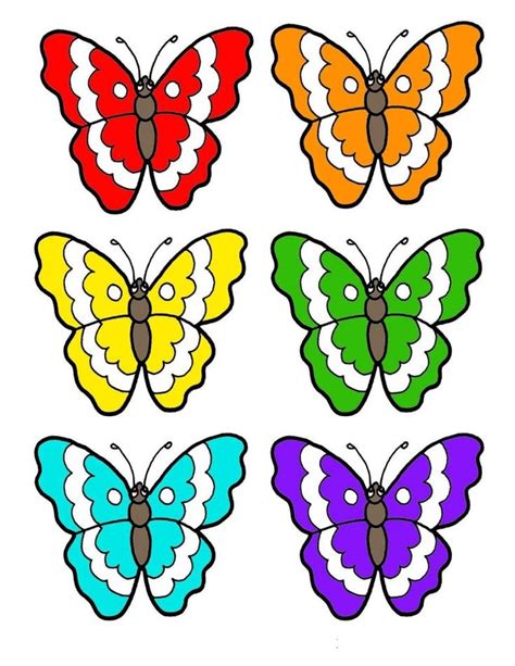 Homeschool Butterfly Matching Activities Butterfly Craft Folder Games