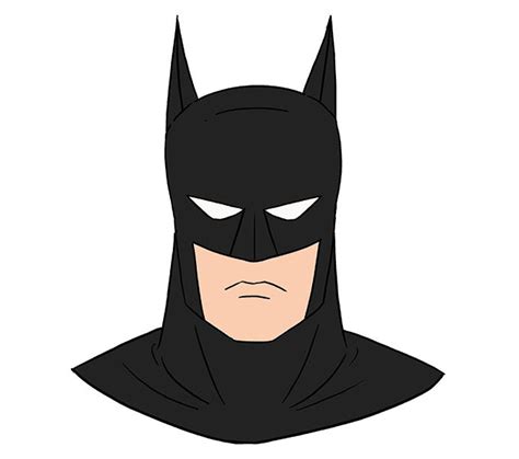 How To Draw Batman S Head Easy Drawing Guides Batman Drawing