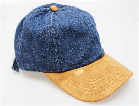Premium Denim Suede Dad Hat Unstructured Hat Bulk Caps Wholesale