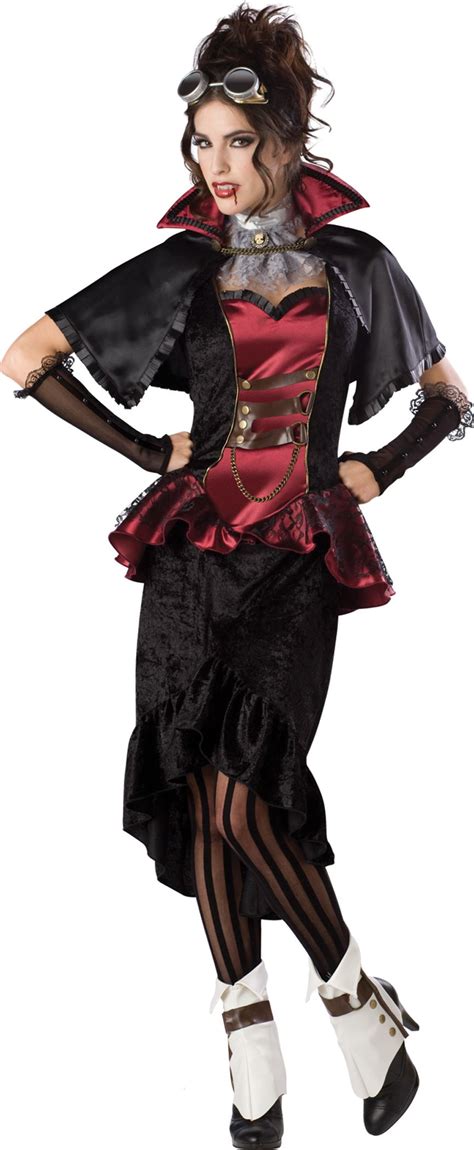 Adult Steampunk Vampiress Women Deluxe Costume 126 99 The Costume Land