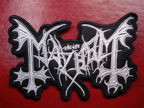 Mayhem Embroidered Patch Black Metal Norway 3149 Metal Devastation
