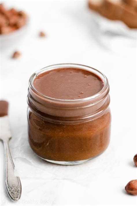 The Ultimate Healthy Homemade Nutella Amys Healthy Baking