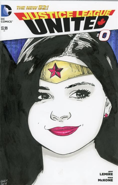 Wonder Womanariel Winter In Max Heinles Cover Sketches Comic Art Gallery Room
