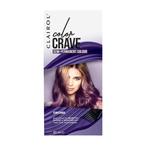 8699568514795 Clairol Color Crave Semi Permanent Hair Colour Orchid