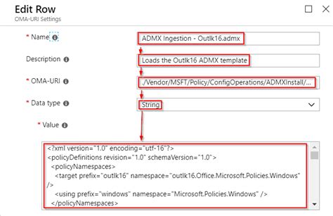 Understanding Oma Uri And Admx Ingestion For Mem Intune Msendpointmgr