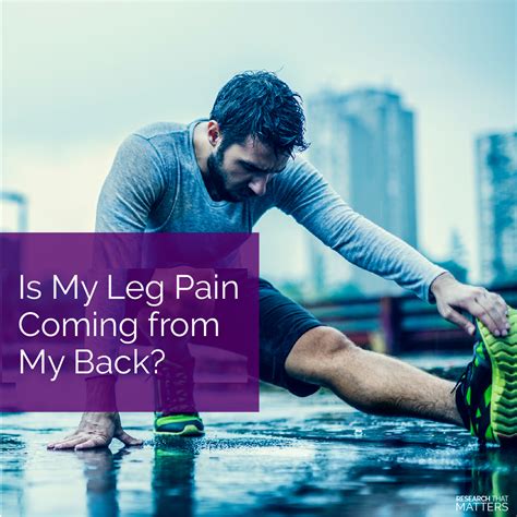 Is My Leg Pain Coming From My Back Radiant Life Chiropractic