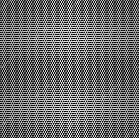 Perforated Metal Seamless Background Stock Photo Sponsored