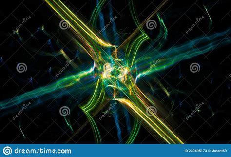 Spinning Waves Vector Illustration 3211278