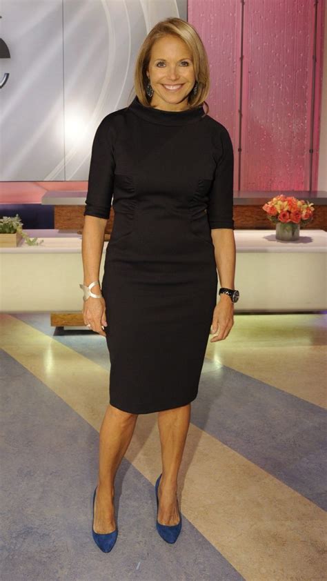 Katie Couric Style Work Chic Fashion