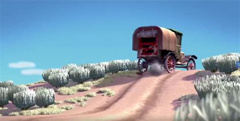 In The Pixar Short Boundin 2003 A Model T Is Seen Driving Up A Hill