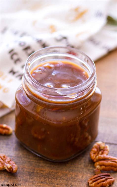 Easy Pecan Praline Sauce A Latte Food