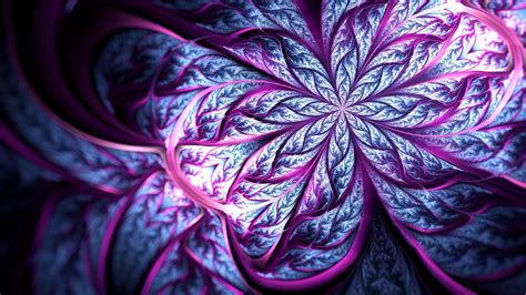 Purple Ash Flower 3d Abstract Hd Trippy Wallpapers Hd