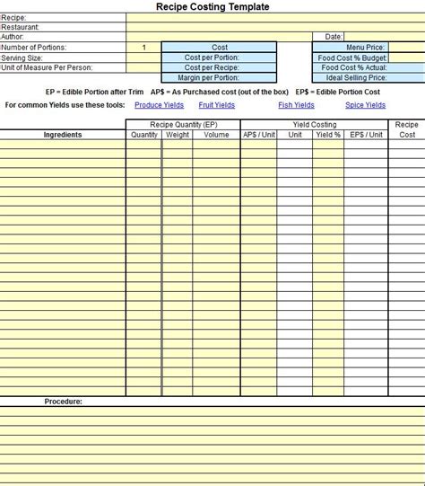 These spreadsheets come with a wide array of. Plate Cost - How To Calculate Recipe Cost | Food cost ...