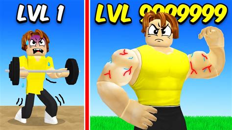 Getting The Biggest Muscles In Roblox Simulator Youtube