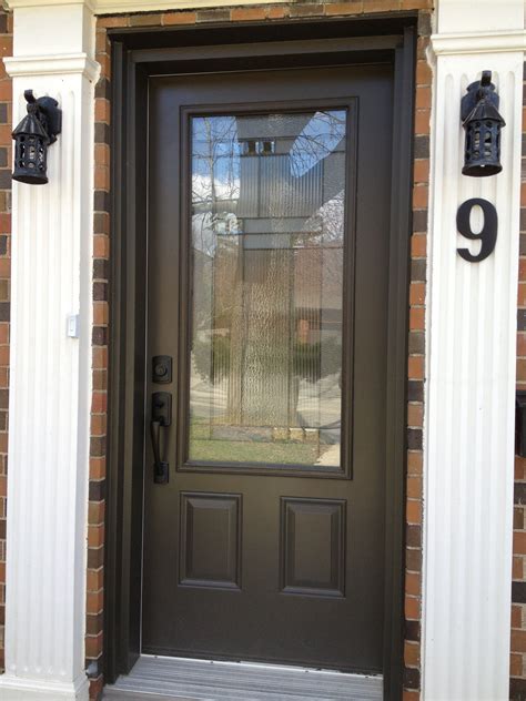 Steel Front Entry Doors With Glass Exterior Doors With Glass Glass